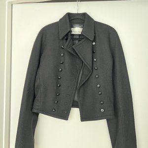 Jill Stuart Wool Jacket  Dark Blue